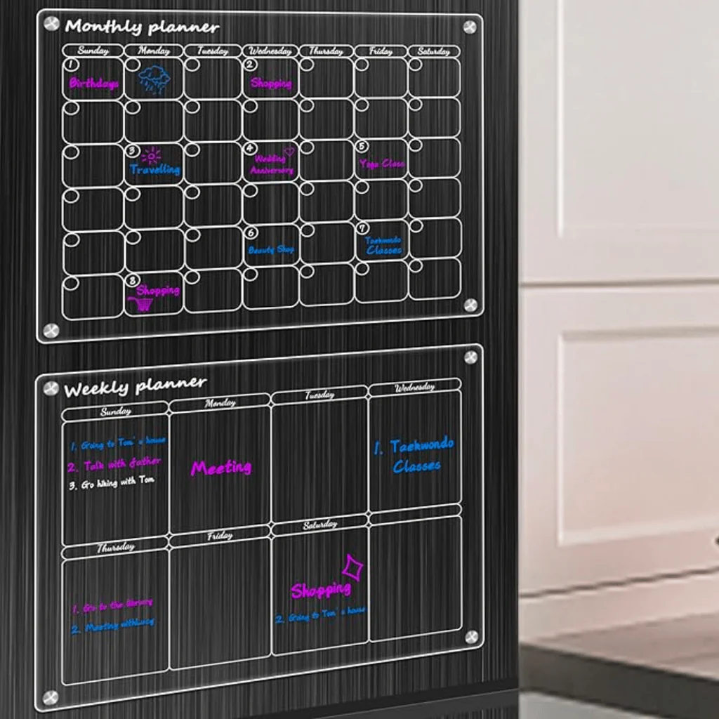Magnetic Fridge Calendar