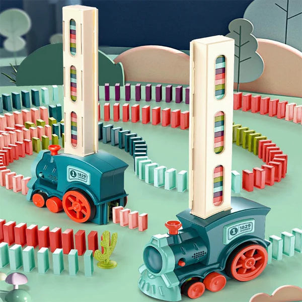 Creative Domino Train