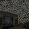 3D Stars Glow In The Dark Wall Stickers Luminous