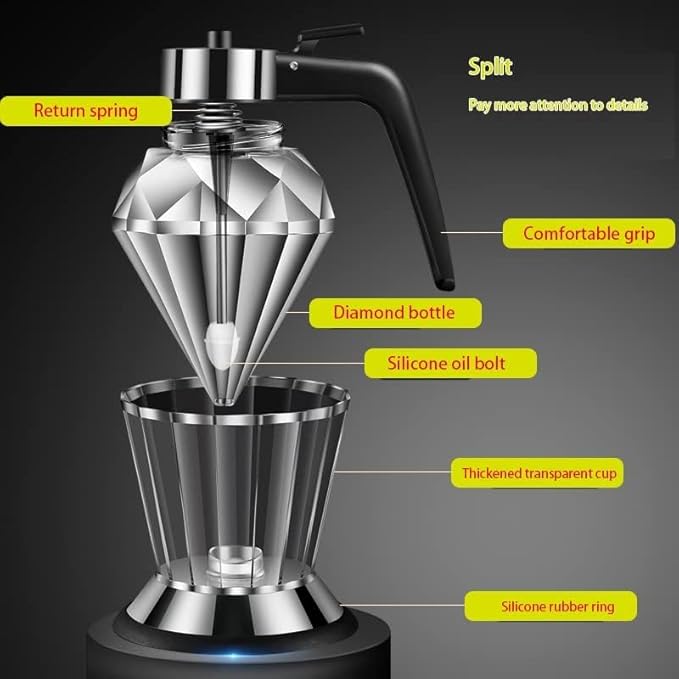Diamond oil pot