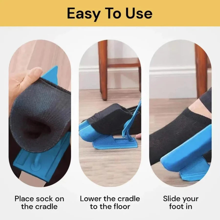 Sock Aid Tool for Easy Sock Application and Removal