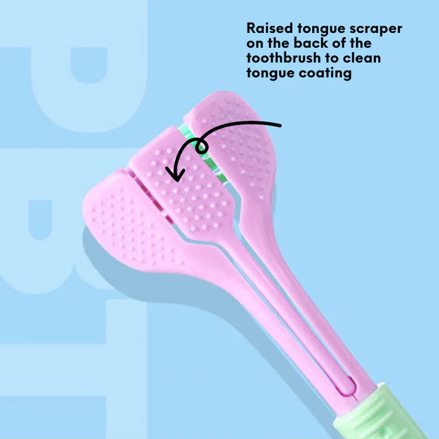 Three Sided Toothbrush
