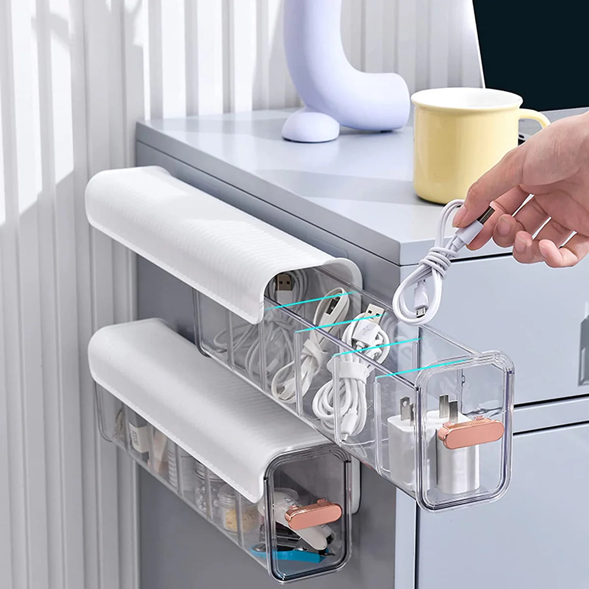 Compartment Multiuse Wall Mount Organizer