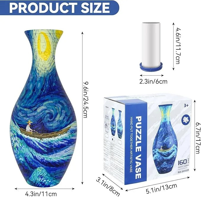3D Puzzle Vase