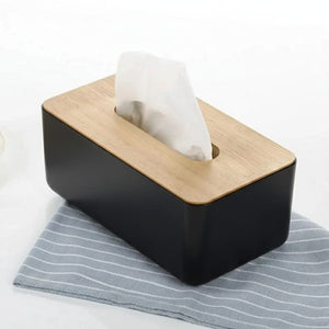 Wooden Tissue Box