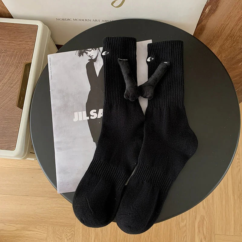 Magnetic Holding Hands Socks