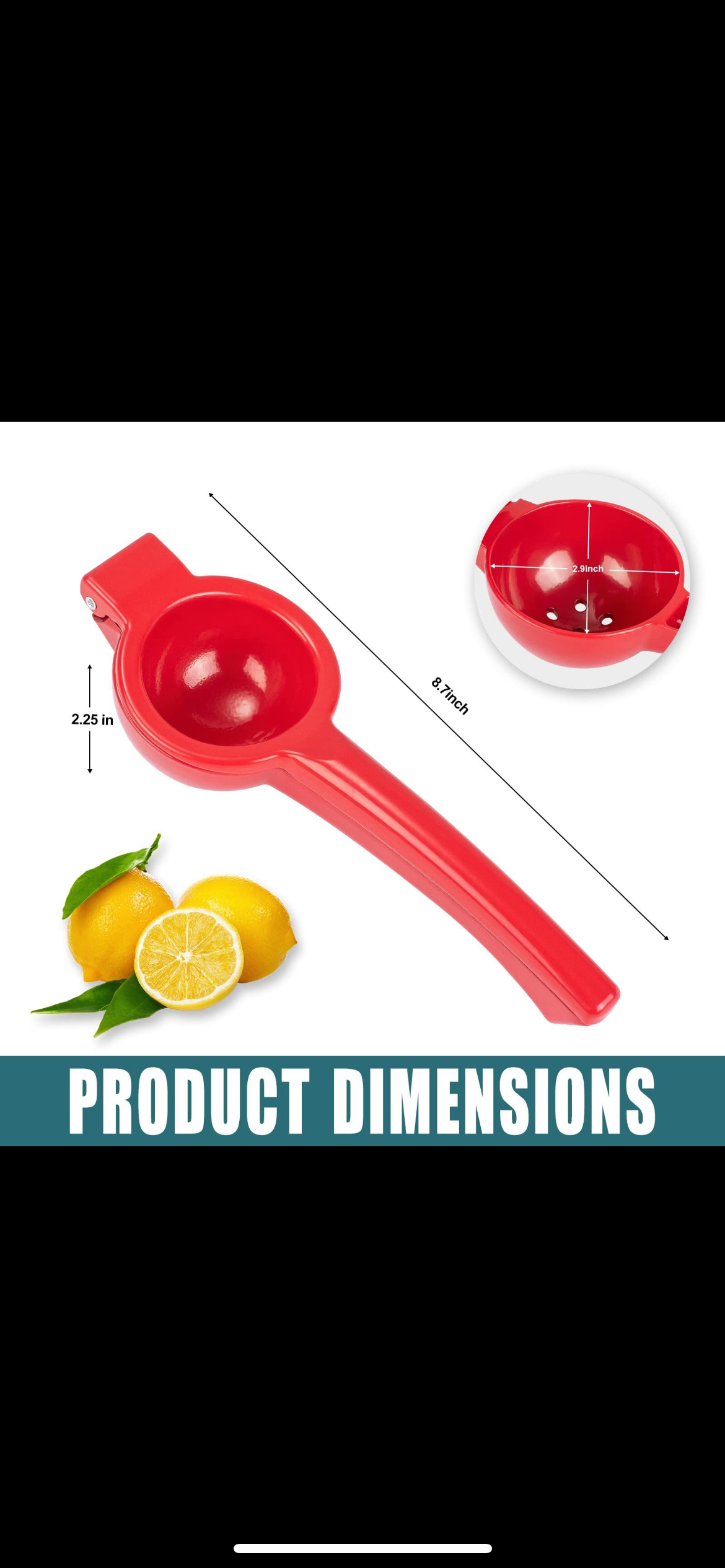 Manual Citrus Squeezer