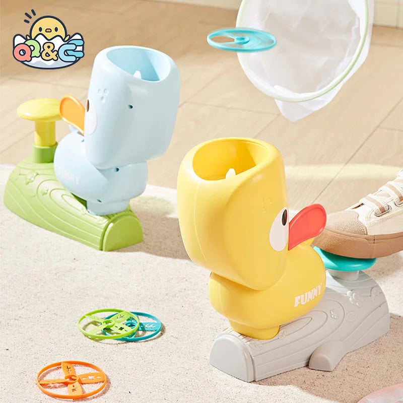 FLYING DISCS LAUNCHER TOYS