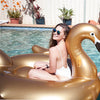 Giant Inflatable Gold Flamingo