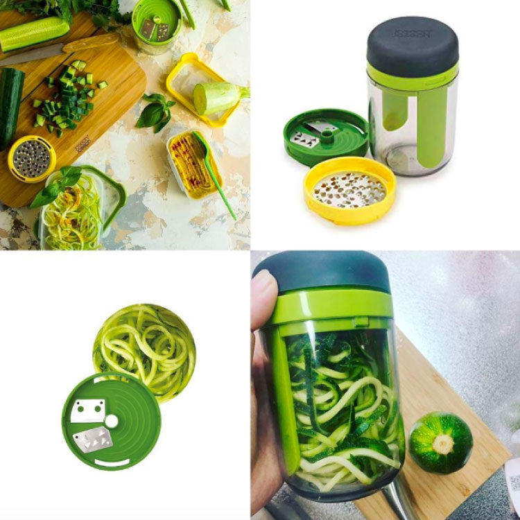 3 In 1 hand held spiralizer