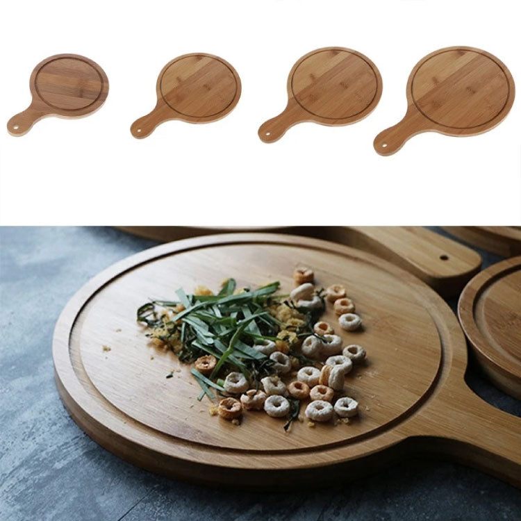 Bamboo wood pizza board
