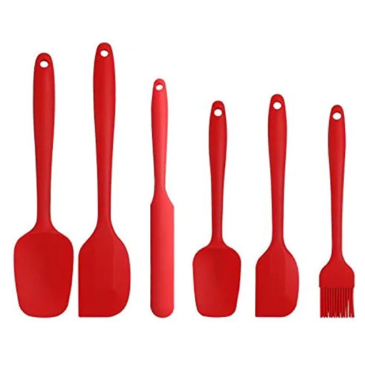 Silicone Spatula Set 6 Piece