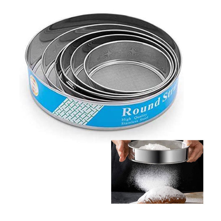 Stainless Steel 6pcs Round Strainer