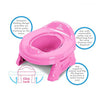 Multipurpose 2 in1 Travel Potty (Pink)
