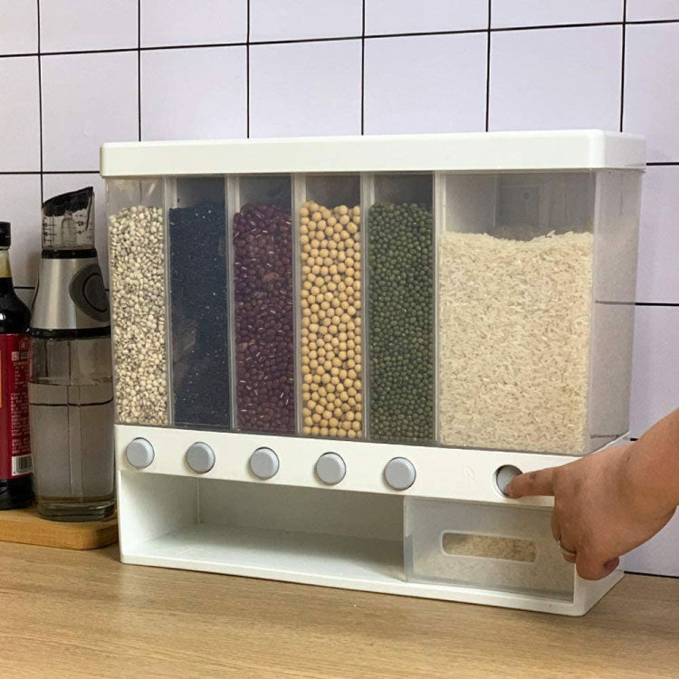 Wall-Mounted Rice Storage Tank