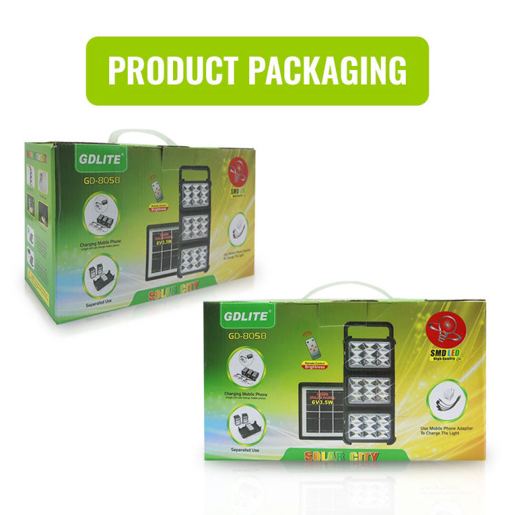 Digital Light Kit Solar Charging System