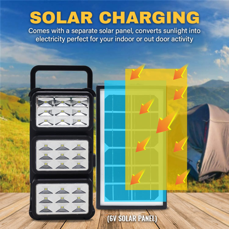 Digital Light Kit Solar Charging System