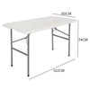 Foldable Portable Easy-to Setup Multiple Use Centerfold table