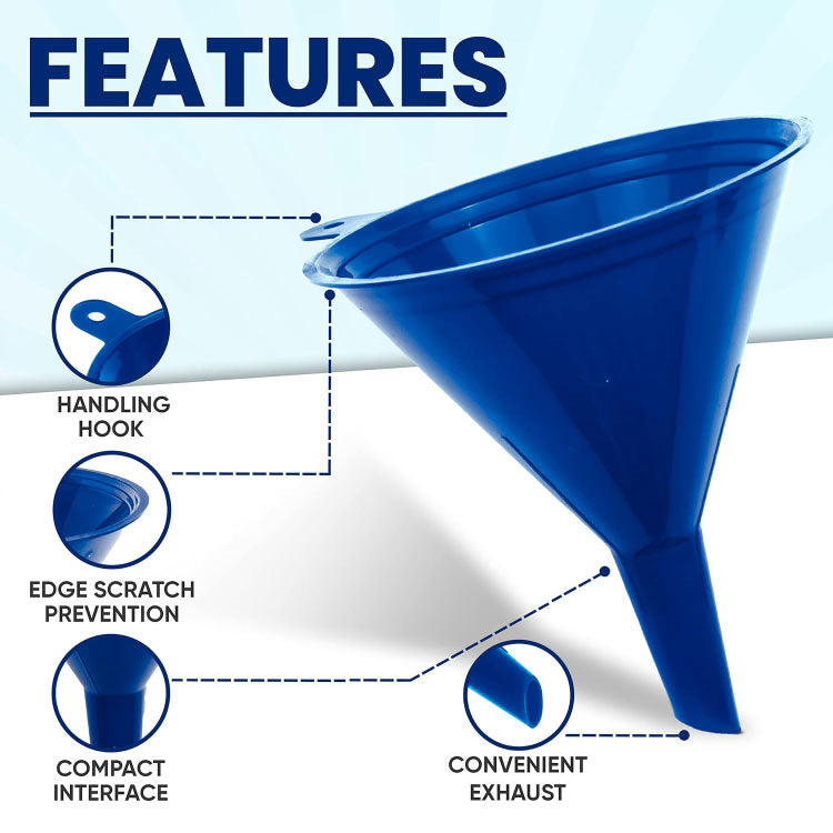 Funnel 4 Different Sizes