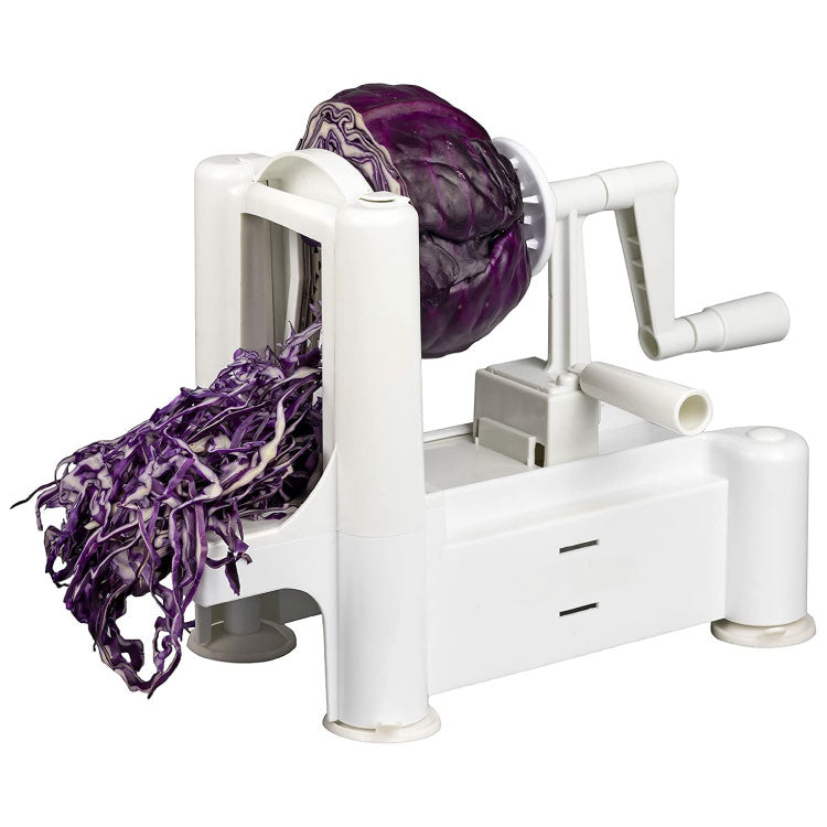 Spiralizer 5 Blade Stainless Steel Vegetable Slicer