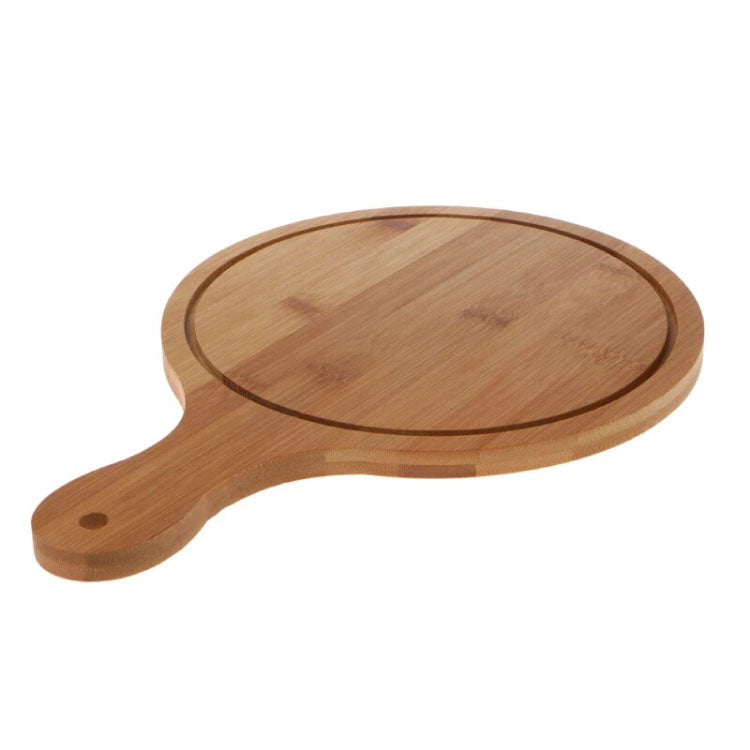 Bamboo wood pizza board