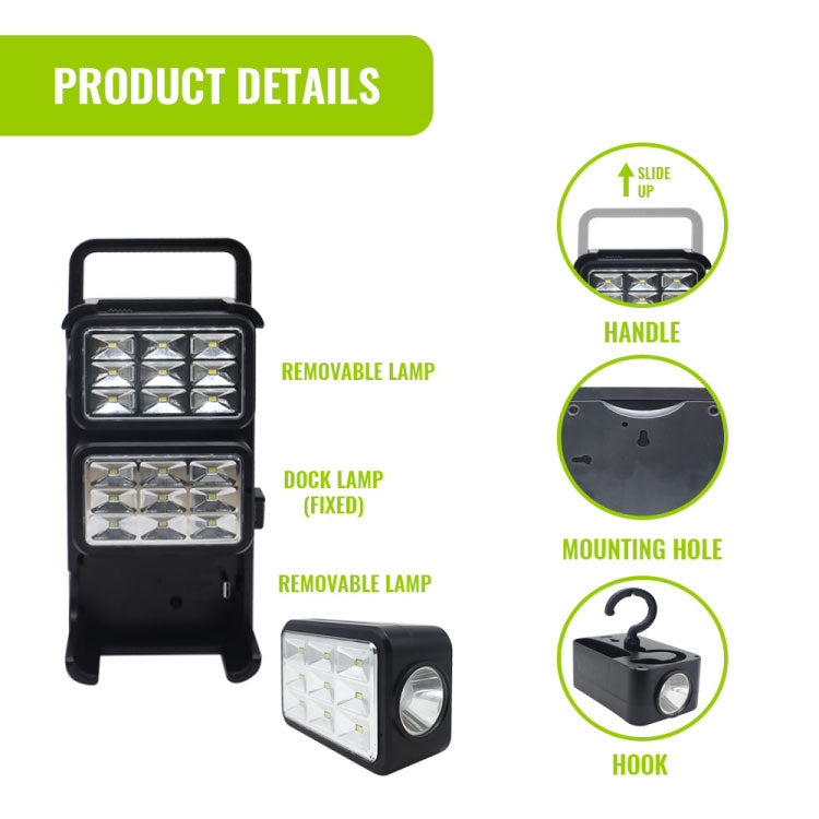 Digital Light Kit Solar Charging System
