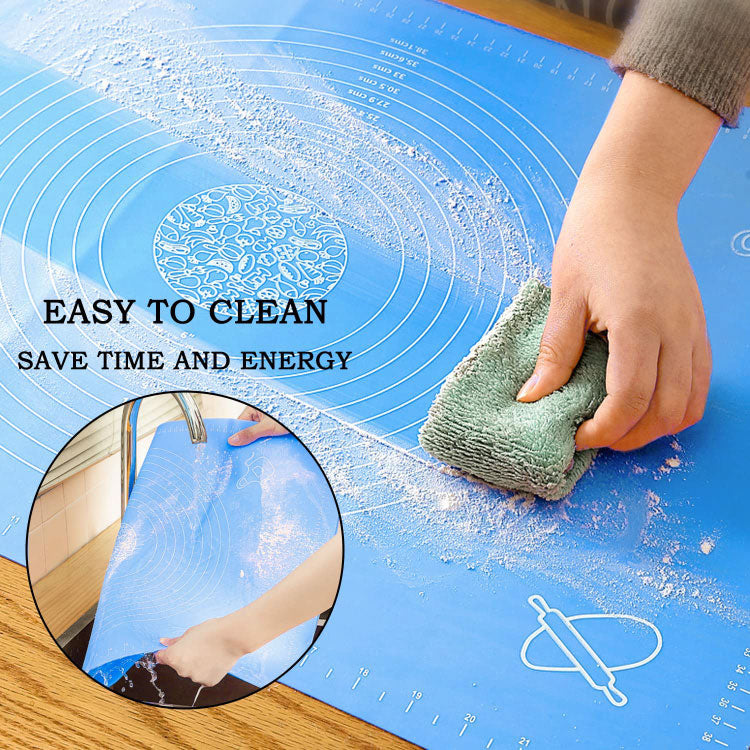 Non-Stick Silicone Baking Sheet Mat with Measurements