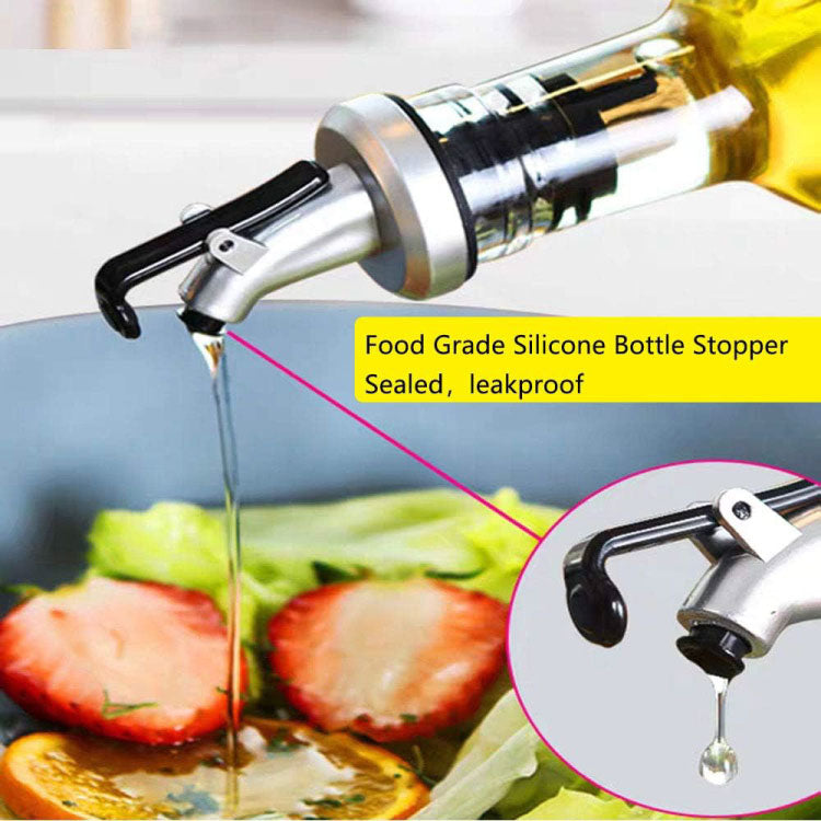 Glass Oil & Vinegar Cruet Bottle