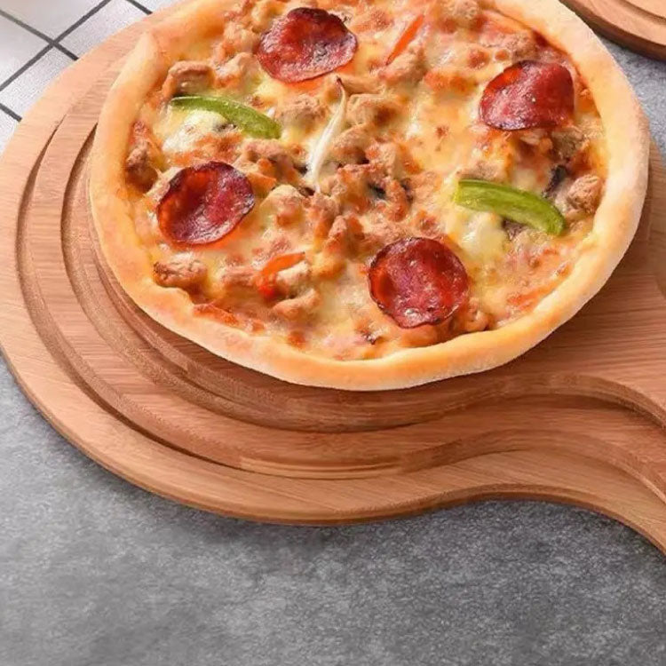 Bamboo wood pizza board