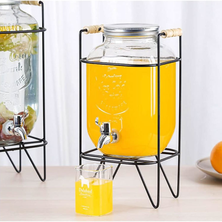 Generic Beverage Dispenser 5/8L Glass Water