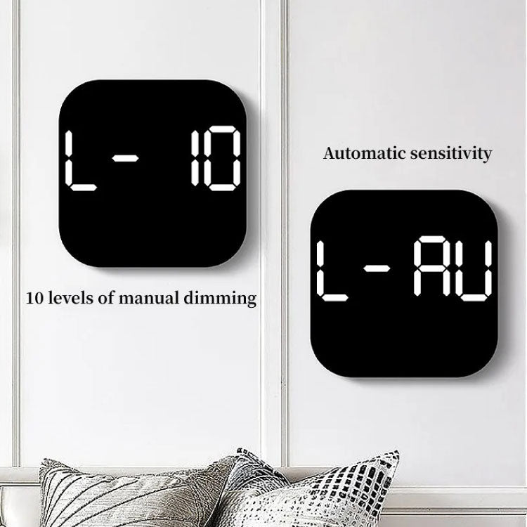 Remote Control Digital Wall Clock