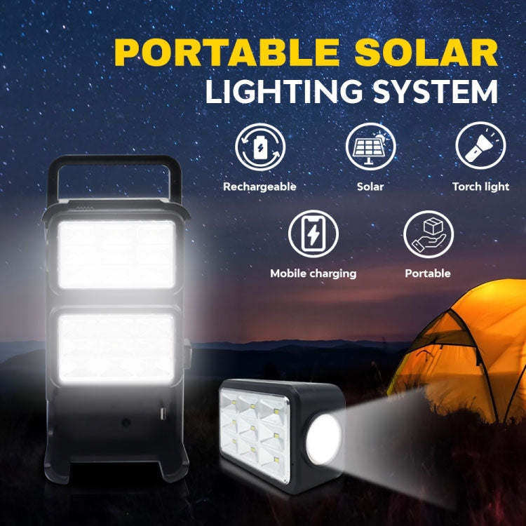Digital Light Kit Solar Charging System