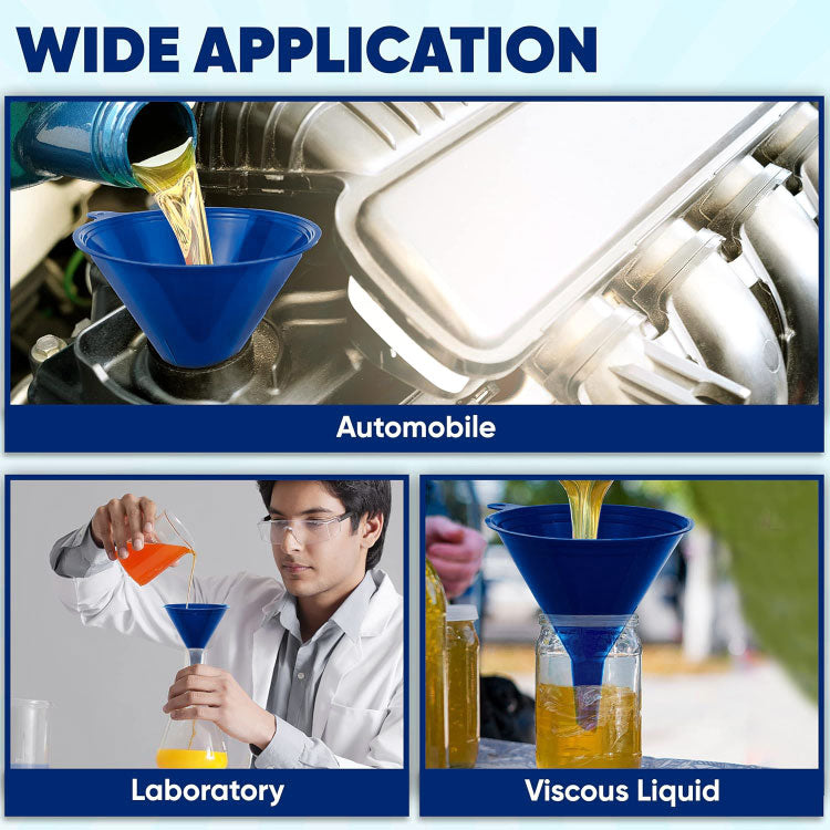 Funnel 4 Different Sizes