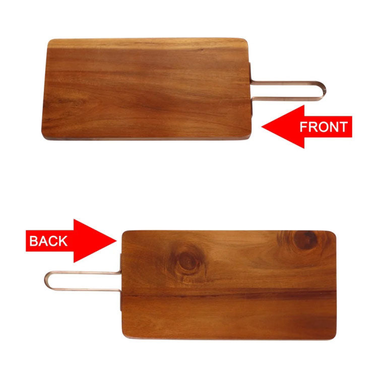 Magnetic Wood Charcuterie Board With 3pcs Cheese Knives