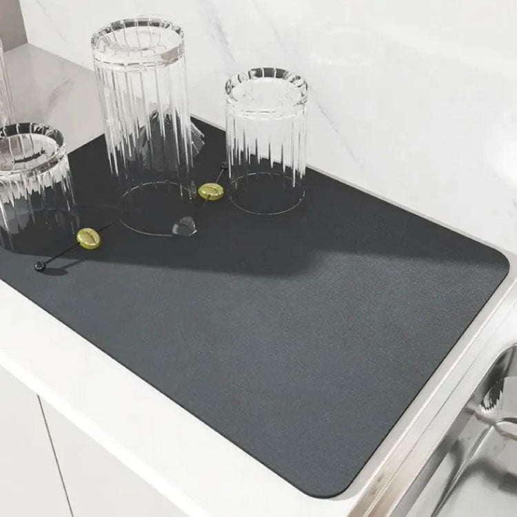 Dish Drying Water Absorbent Mat