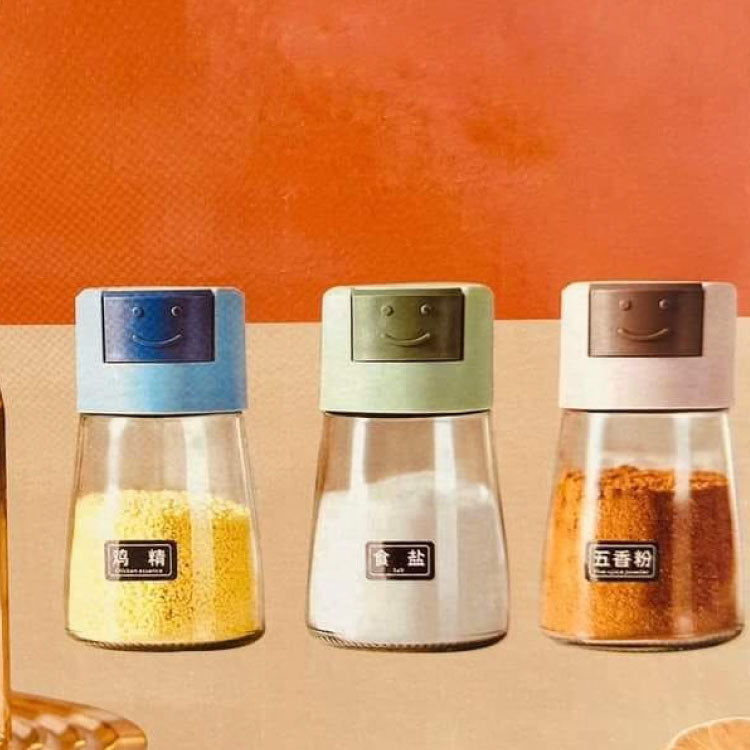 Oil Bottle Cooking Oil Spray With New Model Spices Jar (PACK OF 5)