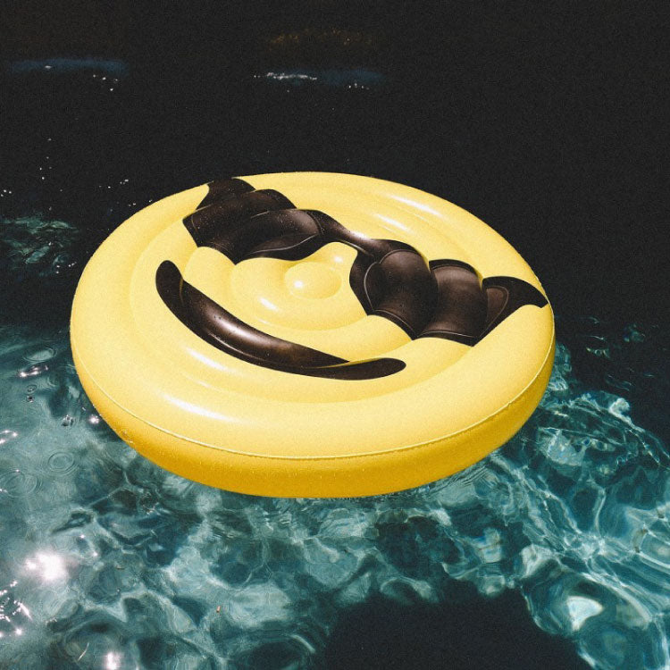 Inflatable Pool Float Giant Smiley Faces