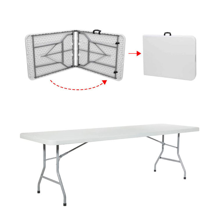 Foldable Portable Easy-to Setup Multiple Use Centerfold table