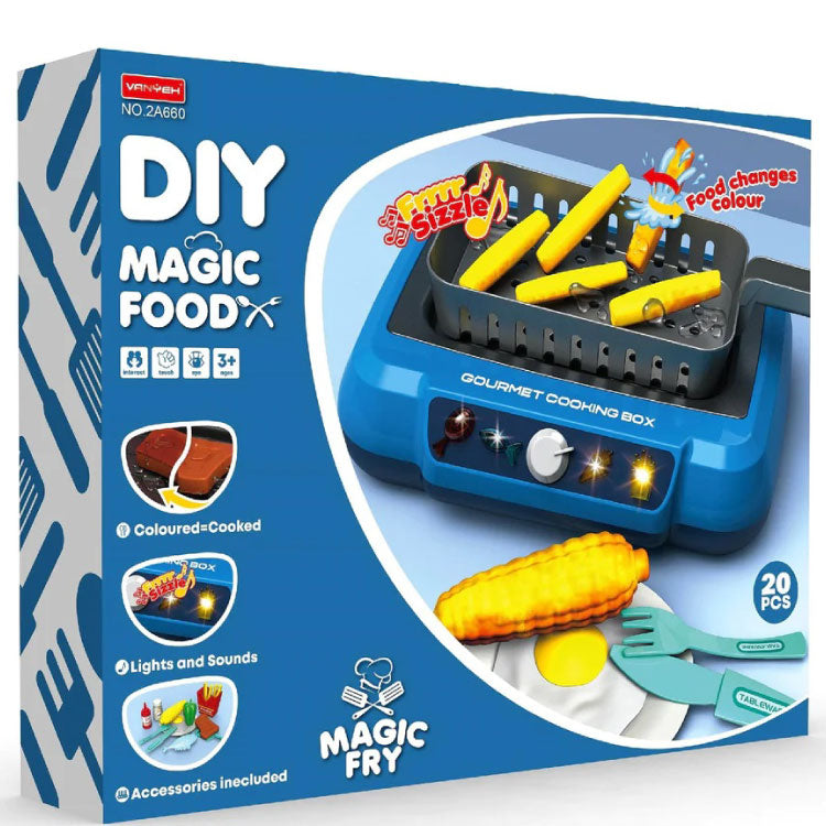 Pretend Play Gourmet Cooking Box for Kids