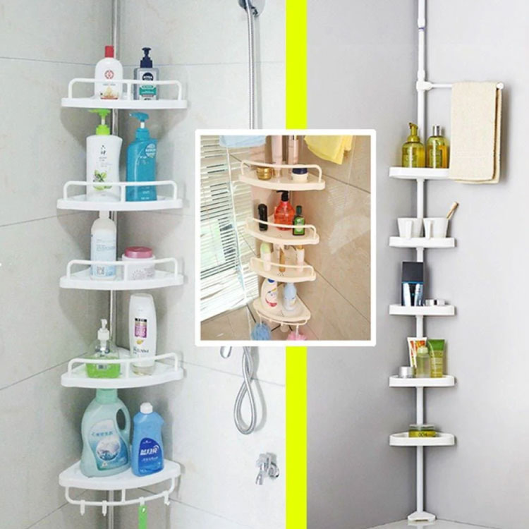 4-Layer Corner Shelf رفوف الحمام