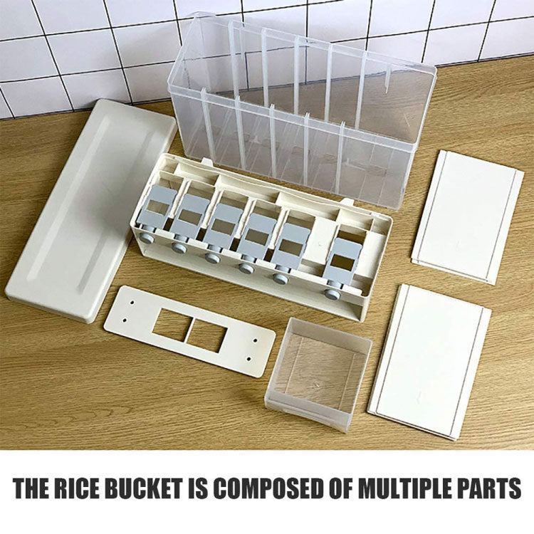 Wall-Mounted Rice Storage Tank