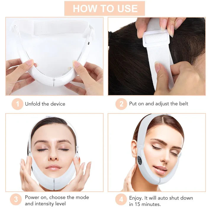 Facial Lifting Double Chin Reducer and Massager
