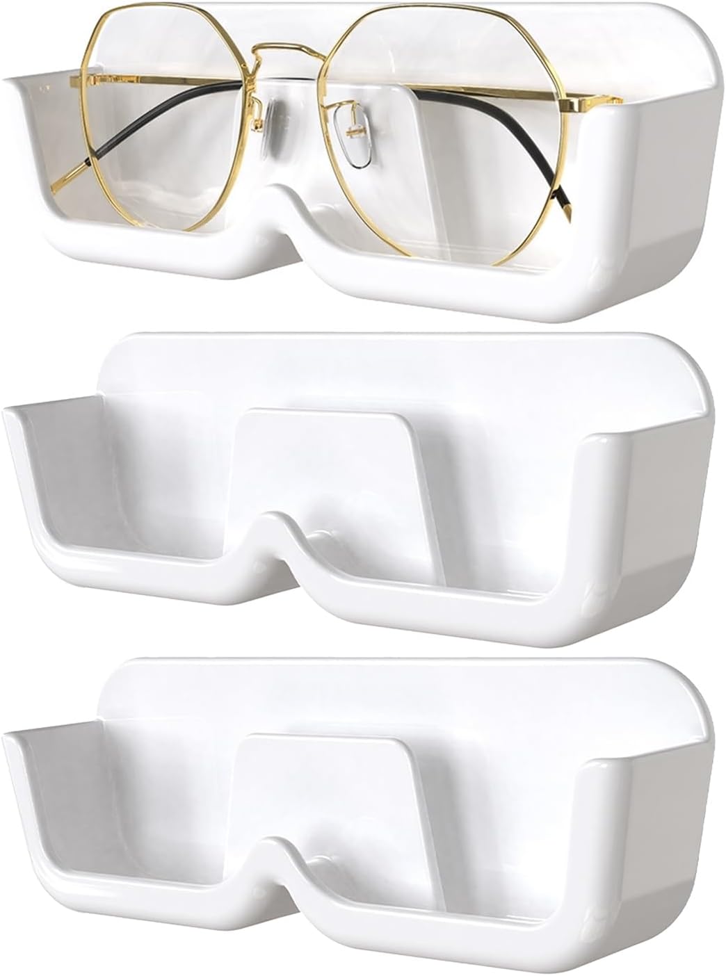 Wall-mounted No Drilling Glasses Holder
