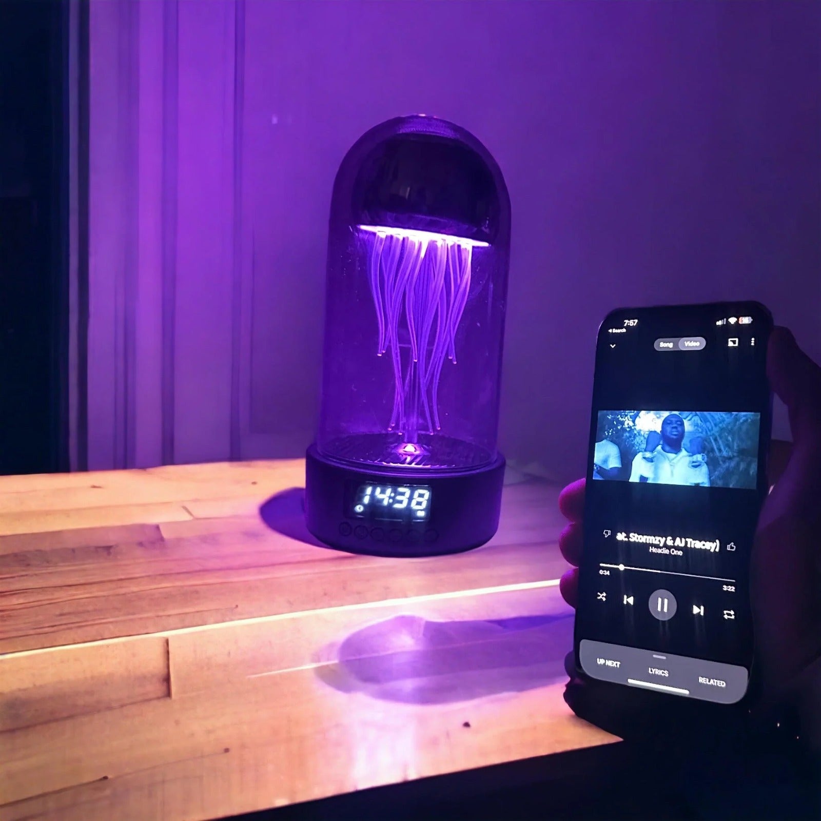 JellyFish Speaker Lamp
