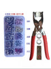 Metal Snap Buttons with Fastener Pliers Tool Kit