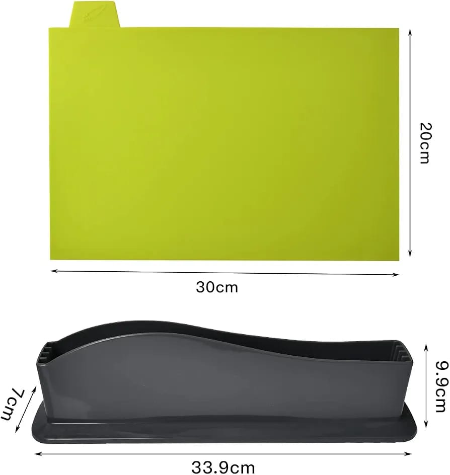 4pcs plastic chopping board set