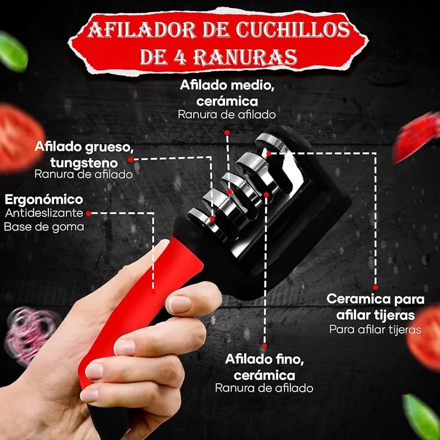4-in-1 handheld knife and scissor