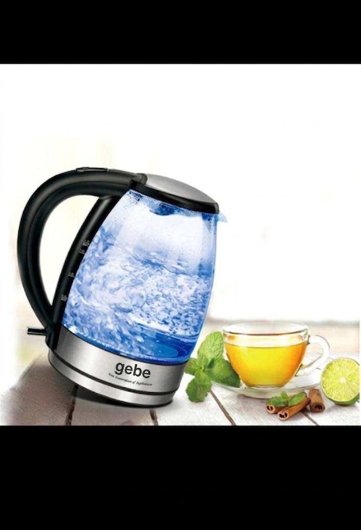 Glass Heating Electric Boiling Pot "gebe"