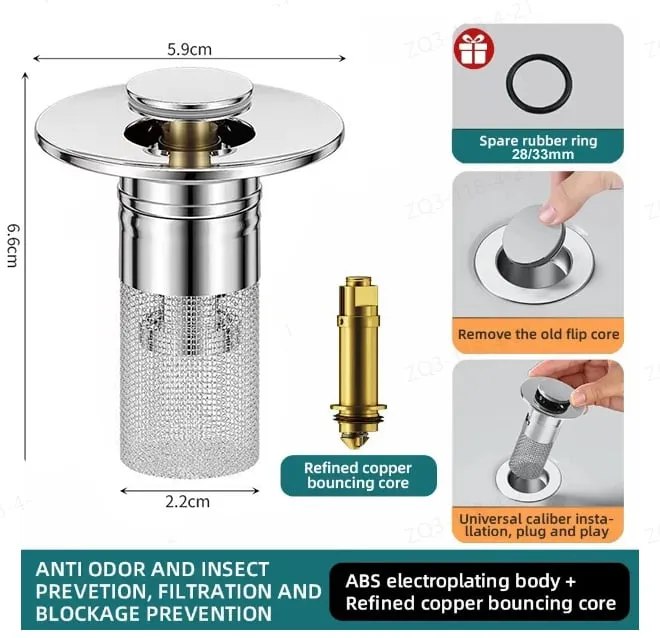 Double layer filtration