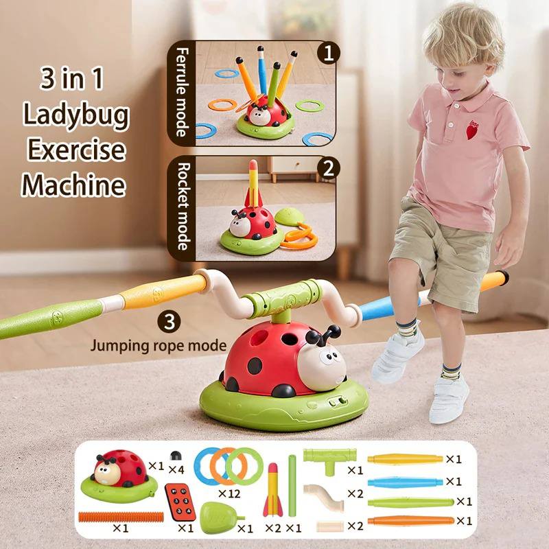 3-in-1 Ladybug Activity Machine